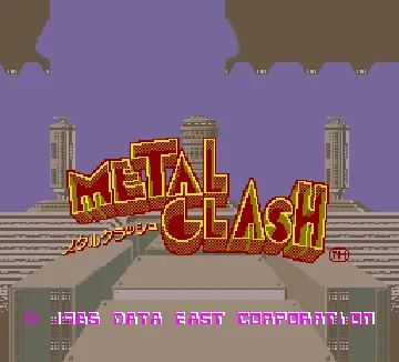 Metal Clash (Japan) screen shot title